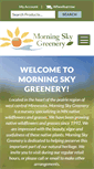 Mobile Screenshot of morningskygreenery.com